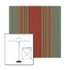 Picture of Henna Fern Vintage | 6.5' Square Heavy Duty Aluminum Market Umbrella Sunbrella® Awning Fabric