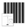 Picture of Marco Black | 6.5' Square Heavy Duty Aluminum Market Umbrella Sunbrella® Awning Fabric
