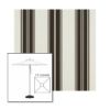 Picture of Black Taupe Fancy | 7.5' Square Heavy Duty Aluminum Market Umbrella Sunbrella® Awning Fabric