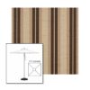 Picture of Chip Fancy Chocolate | 7.5' Square Heavy Duty Aluminum Market Umbrella Sunbrella® Awning Fabric