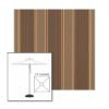 Picture of Eastridge Cocoa | 7.5' Square Heavy Duty Aluminum Market Umbrella Sunbrella® Awning Fabric