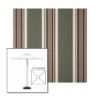 Picture of Emblem Fern | 7.5' Square Heavy Duty Aluminum Market Umbrella Sunbrella® Awning Fabric