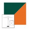 Picture of Forest Green Tuscan | 7.5' Square Heavy Duty Aluminum Market Umbrella Sunbrella® Awning Fabric