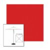 Picture of Logo Red | 7.5' Square Heavy Duty Aluminum Market Umbrella Sunbrella® Awning Fabric