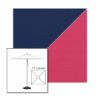 Picture of Marine Blue Pink | 7.5' Square Heavy Duty Aluminum Market Umbrella Sunbrella® Awning Fabric