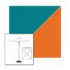 Picture of Turquoise Tuscan | 7.5' Square Heavy Duty Aluminum Market Umbrella Sunbrella® Awning Fabric