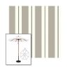 Picture of Equate Cashmere | 9' Wood Frame Market Umbrella Sunbrella® Awning Fabric