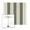 Picture of Fern Classic | 11' Wood Frame Market Umbrella Sunbrella® Awning Fabric
