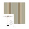 Picture of Marco Sandstone | 11' Wood Frame Market Umbrella Sunbrella® Awning Fabric