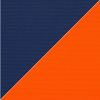 Picture of Marine Blue Orange | 6.5' Wood Square Frame Market Umbrella Sunbrella® Awning Fabric