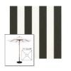 Picture of Beaufort Classic | 7.5' Wood Square Frame Market Umbrella Sunbrella® Awning Fabric
