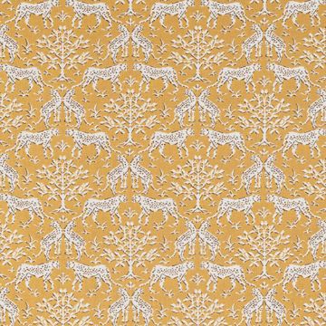Picture of Jaipur Frame Honey | Fabric Sample - Sunbrella©