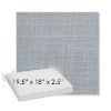 Picture of Ambrose Chambray | Sunbrella® 19.5" x 18" Outdoor Dining Cushion
