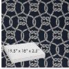 Picture of Bar Harbor Marina | Sunbrella® 19.5" x 18" Outdoor Dining Cushion