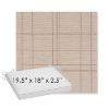 Picture of Camper Snowcap | Sunbrella® 19.5" x 18" Outdoor Dining Cushion