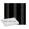 Picture of Caper Onyx | Sunbrella® 19.5" x 18" Outdoor Dining Cushion