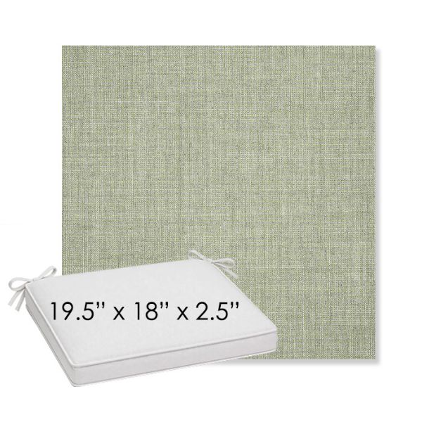 Picture of Cast Oasis | Sunbrella® 19.5" x 18" Outdoor Dining Cushion