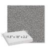 Picture of Dumont Slate | Sunbrella® 19.5" x 18" Outdoor Dining Cushion