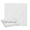 Picture of Improve White | Sunbrella® 19.5" x 18" Outdoor Dining Cushion
