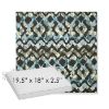 Picture of Inga Green Tea | Sunbrella® 19.5" x 18" Outdoor Dining Cushion