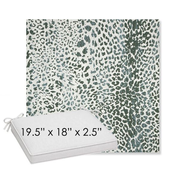 Picture of Instinct Willow | Sunbrella® 19.5" x 18" Outdoor Dining Cushion