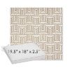 Picture of Key Figure Mineral | Sunbrella® 19.5" x 18" Outdoor Dining Cushion