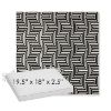 Picture of Key Figure Onyx | Sunbrella® 19.5" x 18" Outdoor Dining Cushion