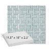 Picture of Key Figure Twilight | Sunbrella® 19.5" x 18" Outdoor Dining Cushion