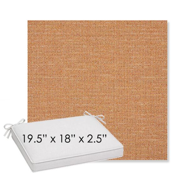 Picture of Kudos Earth | Sunbrella® 19.5" x 18" Outdoor Dining Cushion