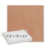 Picture of Kudos Peach | Sunbrella® 19.5" x 18" Outdoor Dining Cushion