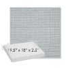 Picture of Kudos Saltwater | Sunbrella® 19.5" x 18" Outdoor Dining Cushion
