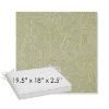 Picture of Leaf Structure Aloe | Sunbrella® 19.5" x 18" Outdoor Dining Cushion