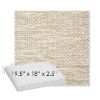 Picture of Litchfield Sand | Sunbrella® 19.5" x 18" Outdoor Dining Cushion
