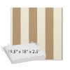 Picture of Maxim Heather Beige | Sunbrella® 19.5" x 18" Outdoor Dining Cushion