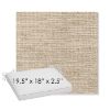 Picture of Momento Parchment | Sunbrella® 19.5" x 18" Outdoor Dining Cushion