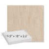 Picture of Nova Oat | Sunbrella® 19.5" x 18" Outdoor Dining Cushion