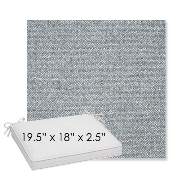 Picture of Nurture Haze | Sunbrella® 19.5" x 18" Outdoor Dining Cushion