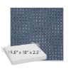 Picture of Nurture Indigo | Sunbrella® 19.5" x 18" Outdoor Dining Cushion