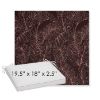 Picture of Palma Sangria | Sunbrella® 19.5" x 18" Outdoor Dining Cushion