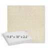 Picture of Pique Flax | Sunbrella® 19.5" x 18" Outdoor Dining Cushion