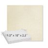 Picture of Posh Salt | Sunbrella® 19.5" x 18" Outdoor Dining Cushion