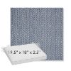 Picture of Posh Sapphire | Sunbrella® 19.5" x 18" Outdoor Dining Cushion