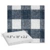 Picture of Preso Indigo | Sunbrella® 19.5" x 18" Outdoor Dining Cushion