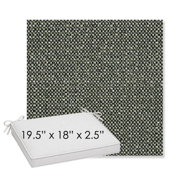 Picture of Savane Lake | Sunbrella® 19.5" x 18" Outdoor Dining Cushion