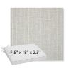 Picture of Ticking Fog | Sunbrella® 19.5" x 18" Outdoor Dining Cushion