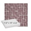 Picture of Toggle Aster | Sunbrella® 19.5" x 18" Outdoor Dining Cushion