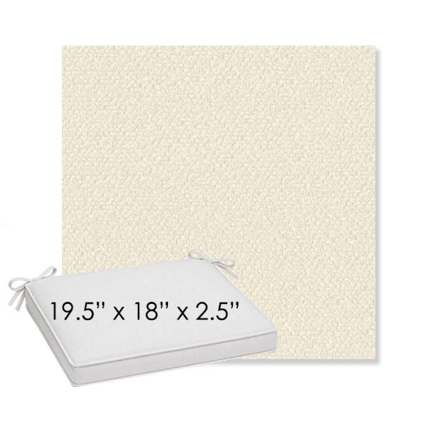 Picture of Wander Everest | Sunbrella® 19.5" x 18" Outdoor Dining Cushion