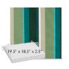 Picture of Beaming Lagoon | Sunbrella® 19.5" x 18.5" Outdoor Dining Cushion
