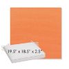 Picture of Canvas Tangerine | Sunbrella® 19.5" x 18.5" Outdoor Dining Cushion