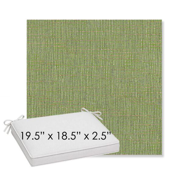 Picture of Cassava Spring | Sunbrella® 19.5" x 18.5" Outdoor Dining Cushion